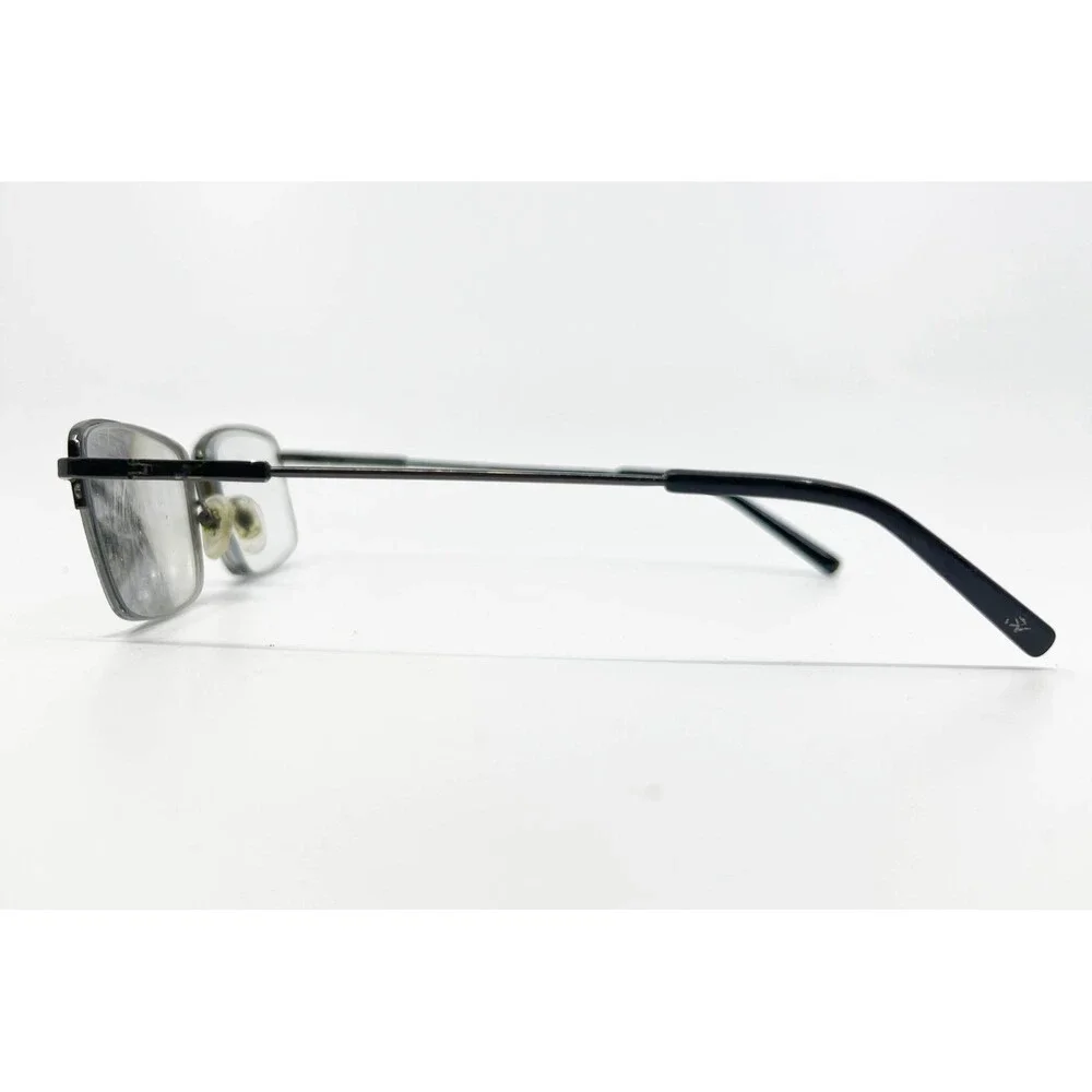Hobie Eyeglasses Mens Gunmetal Rectangular H04004U 52-19-140